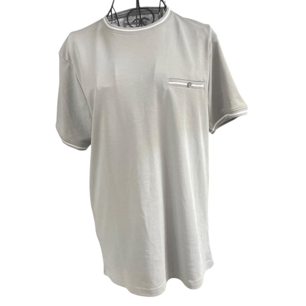 Denim & Flower Ricky Singh Men's Size Small Gray Short Sleeve Shirt